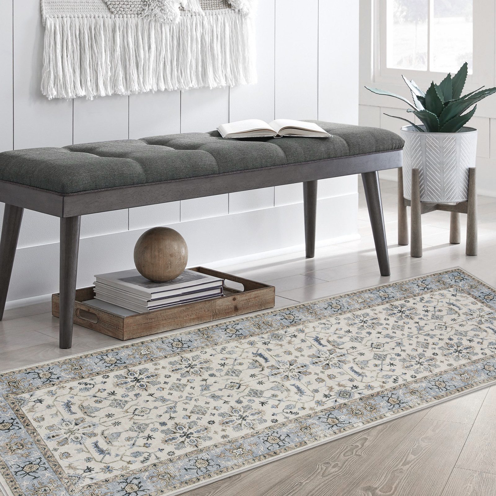 GarveeMore Teppich Boho Teppich Wohnzimmer Waschbare günstig online kaufen