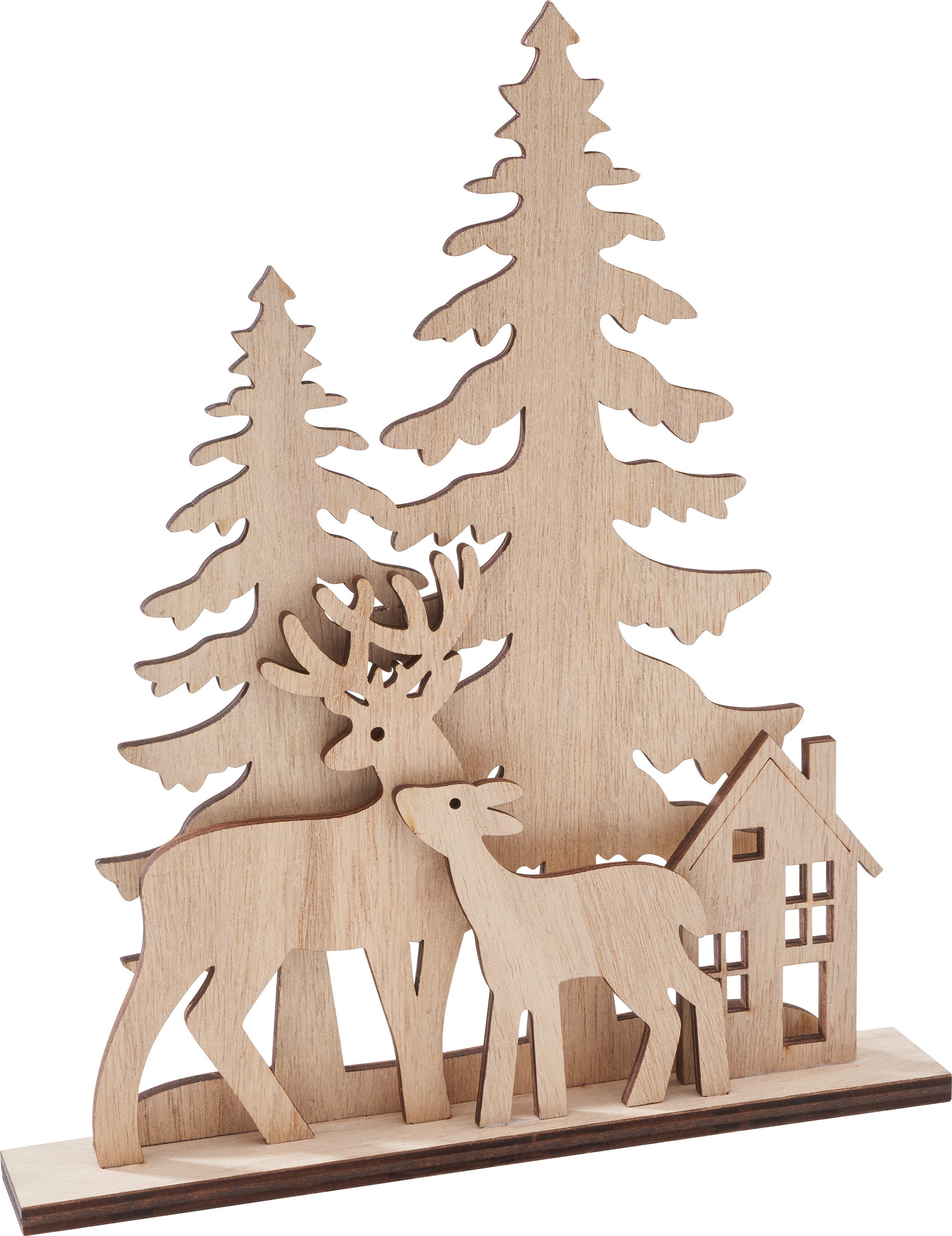 VBS Modellbausatz Rehe am Waldesrand, (5-tlg), 5-tlg.