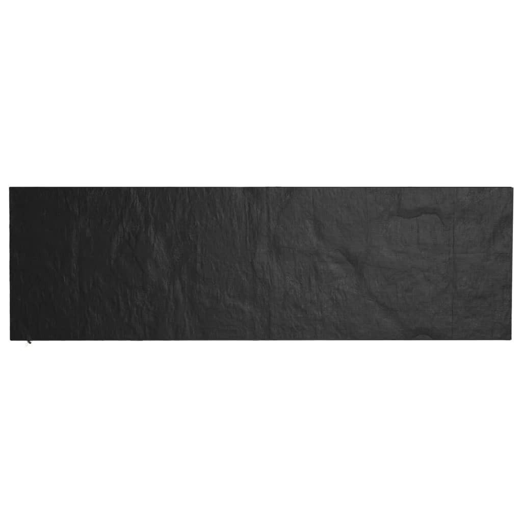 vidaXL Gartenmöbel-Schutzhülle Abdeckung für Gartenbank 12 Ösen 210x70x70/88 cm Polyethylen (1-St) – Bild 5 von 5