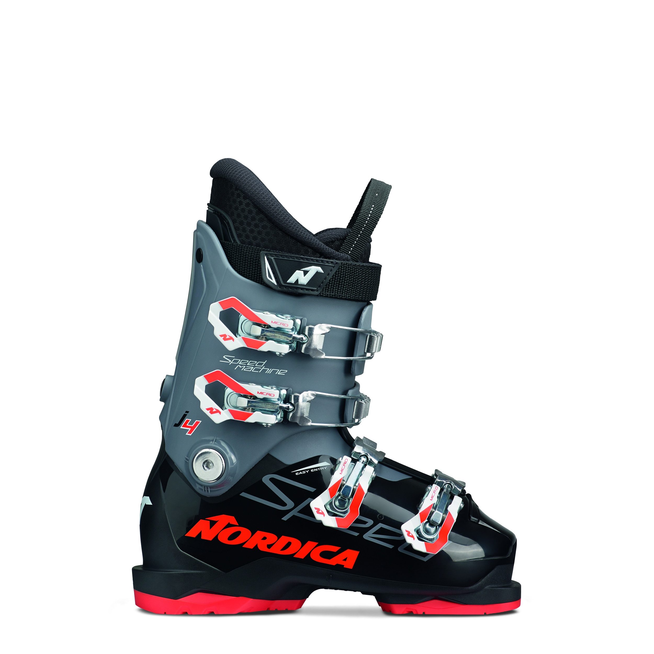 Nordica SPEEDMACHINE J 4 NERO/ANTRACITE/ROSSO Skischuh