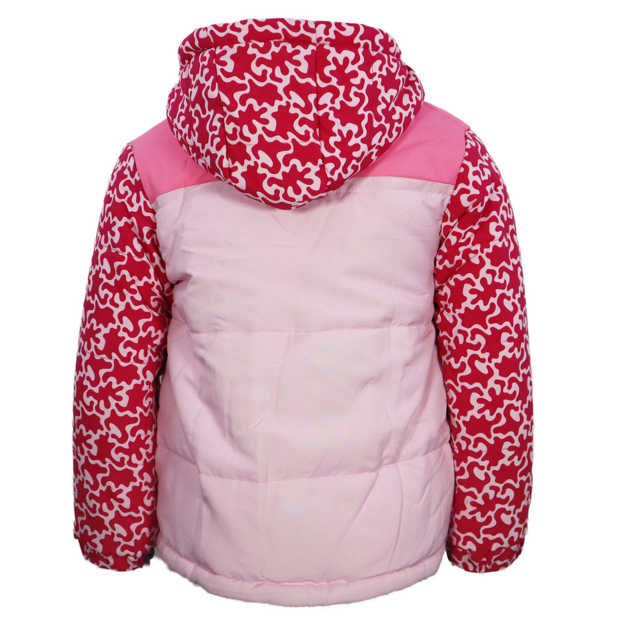 Disney Winterjacke Disney Stitch Kinder Mädchen Jacke mit Kapuze Gr. 98 bis 140