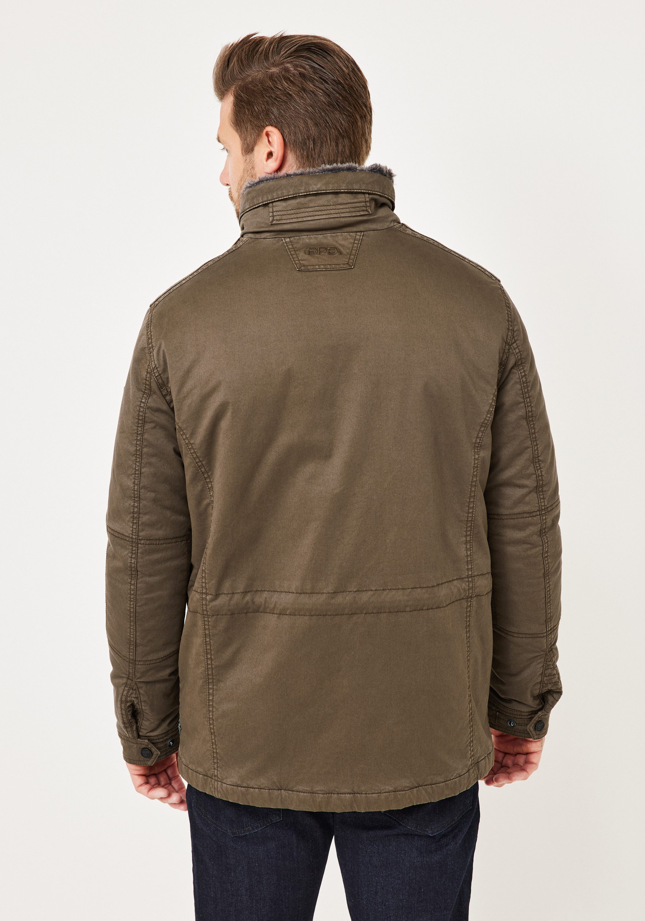 Redpoint Winterjacke KEV Winterjacke aus Baumwolle mit Stretch