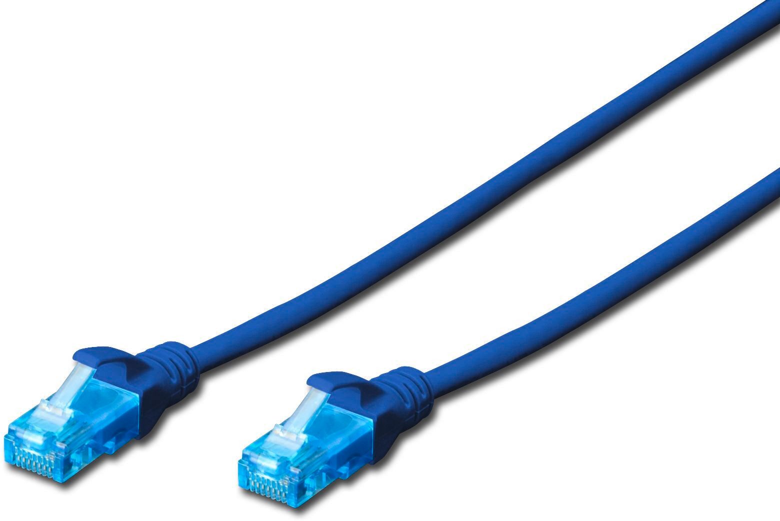 Digitus CAT 5e U-UTP Patchkabel PVC AWG 26/7 Netzwerkkabel, (50 cm)
