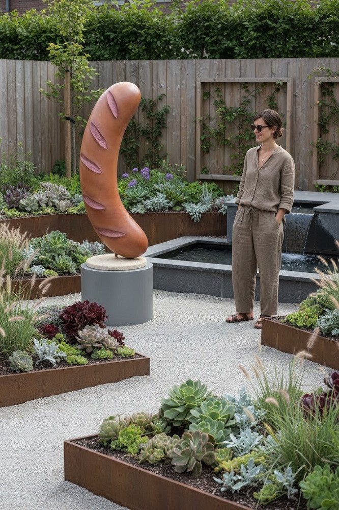 JVmoebel Dekofigur Wurst-Skulptur aus Kunststoff für Metzgerei-Dekoration (1 St), Made in Europa