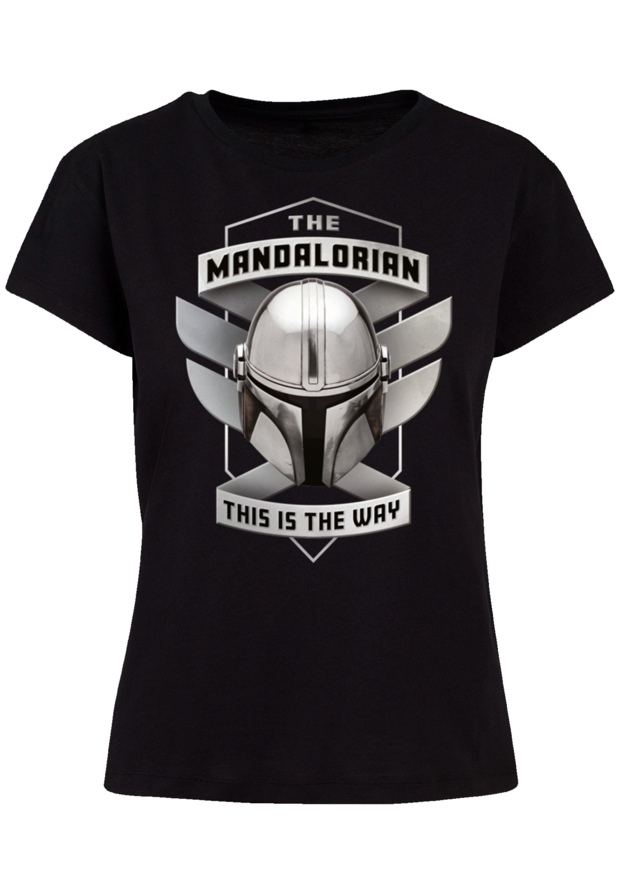 Star T-Shirt Is Wars Qualität F4NT4STIC This Premium Mandalorian The Way The