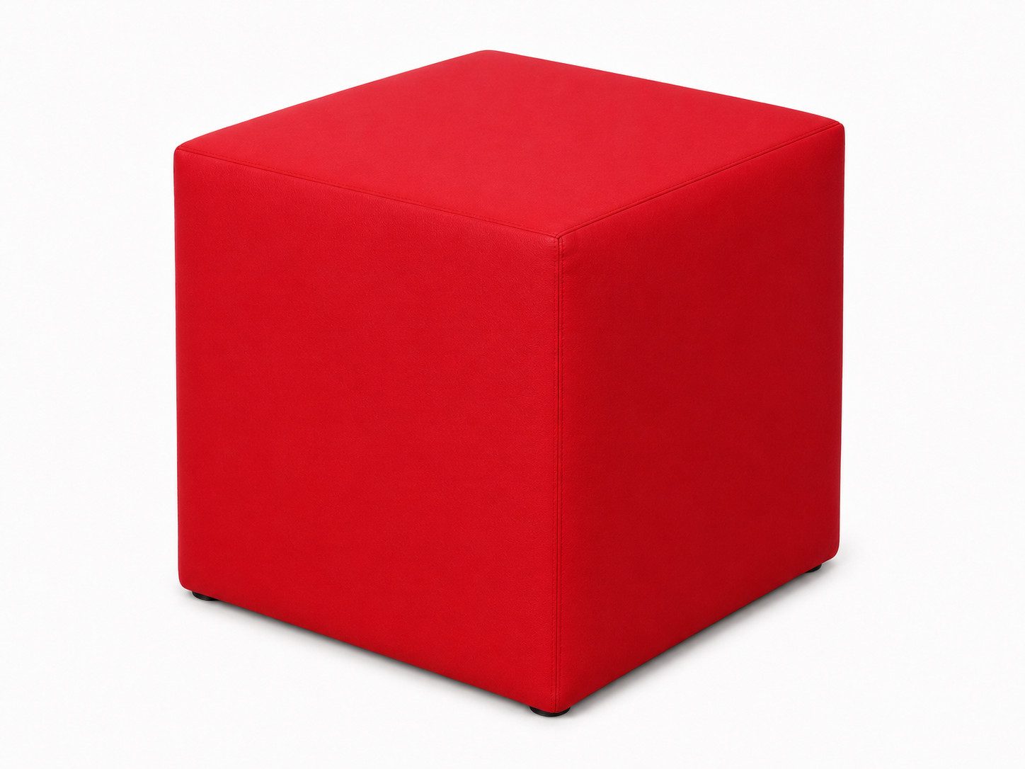 Best for Home Sitzhocker Sitzwürfel 40x40x40 cm – Multifunktionaler Sitzhocker & Fußhocker (Einzelstück, 1 St., verschiedene Farben), Handwerksqualität, pflegeleicht, modernes Design