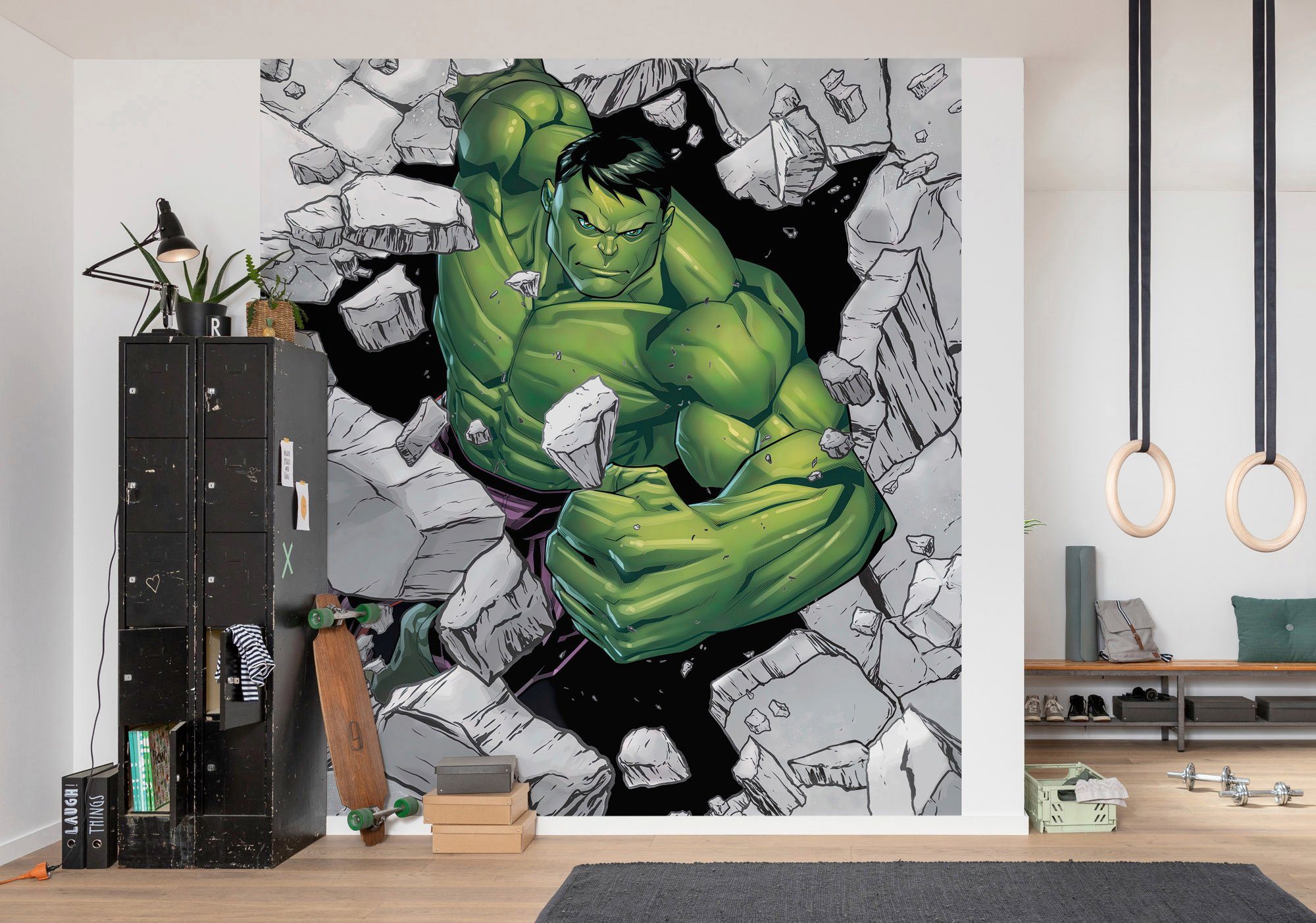 Komar Vliestapete Hulk Breaker, 250x280 cm (Breite x Höhe)