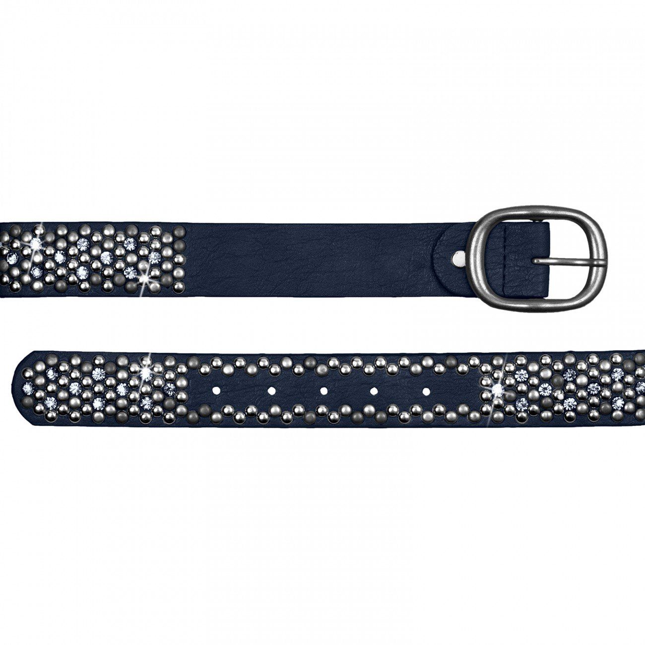 Caspar Nietengürtel GU263 Damen Vintage Gürtel mit Strass und Nieten günstig online kaufen