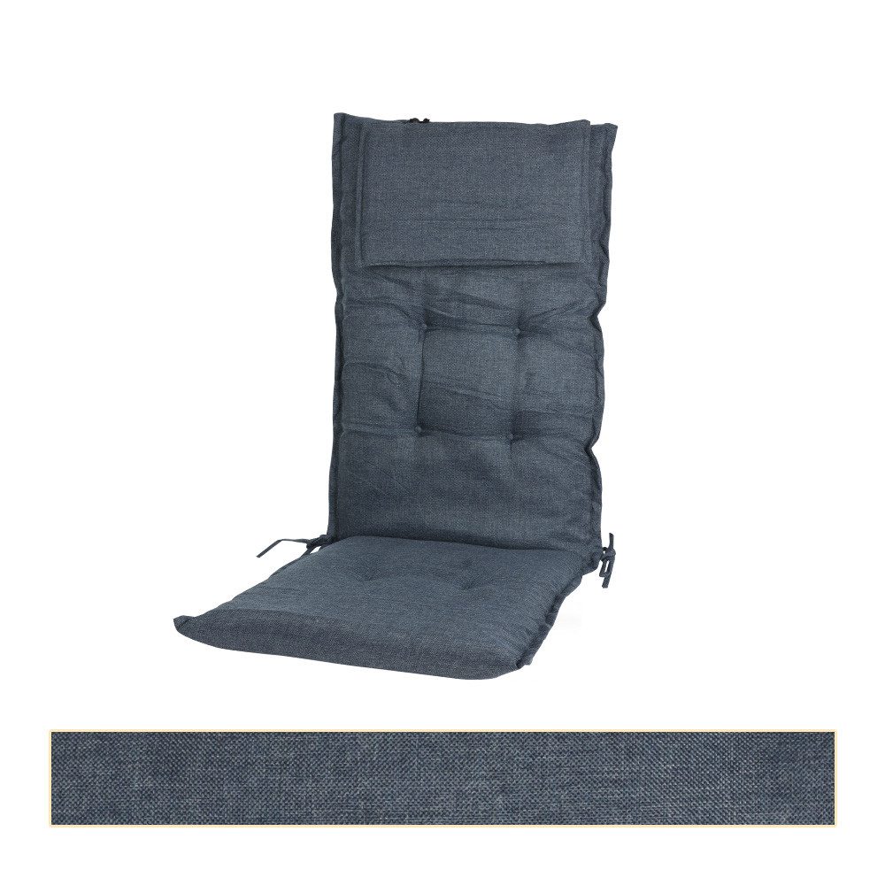 SLaaviinoo Hochlehnerauflage Gartenstuhlauflagen Hochlehner (120x50x6cm) Sitzkissen Outdoor, (1 St), wasserabweisender Stoff & UV-500h lichtecht