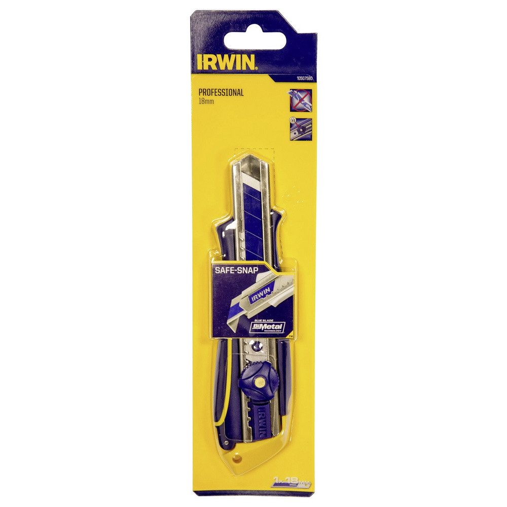 IRWIN Cuttermesser Irwin Tools 10507580 Profi-Abbrechklingenmesser 1 St.