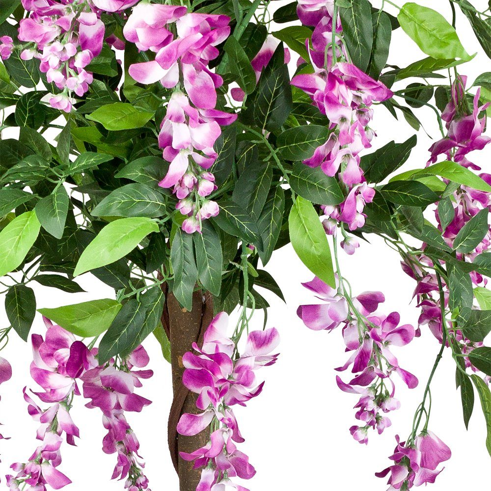 Kunstbaum Blauregen Wisteria Glyzinie Künstliche Pflanze günstig online kaufen