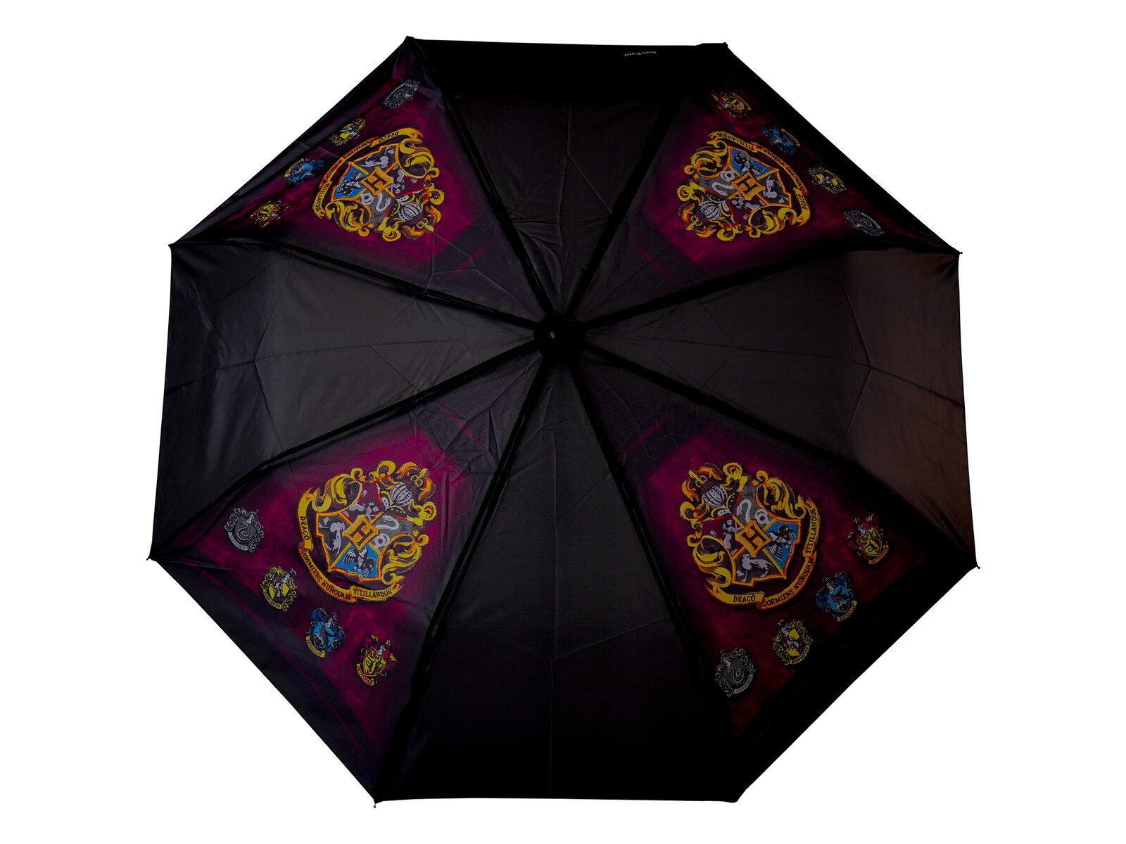 Harry Potter Taschenregenschirm 52 cm faltbar für Alltag Reise und unterwegs