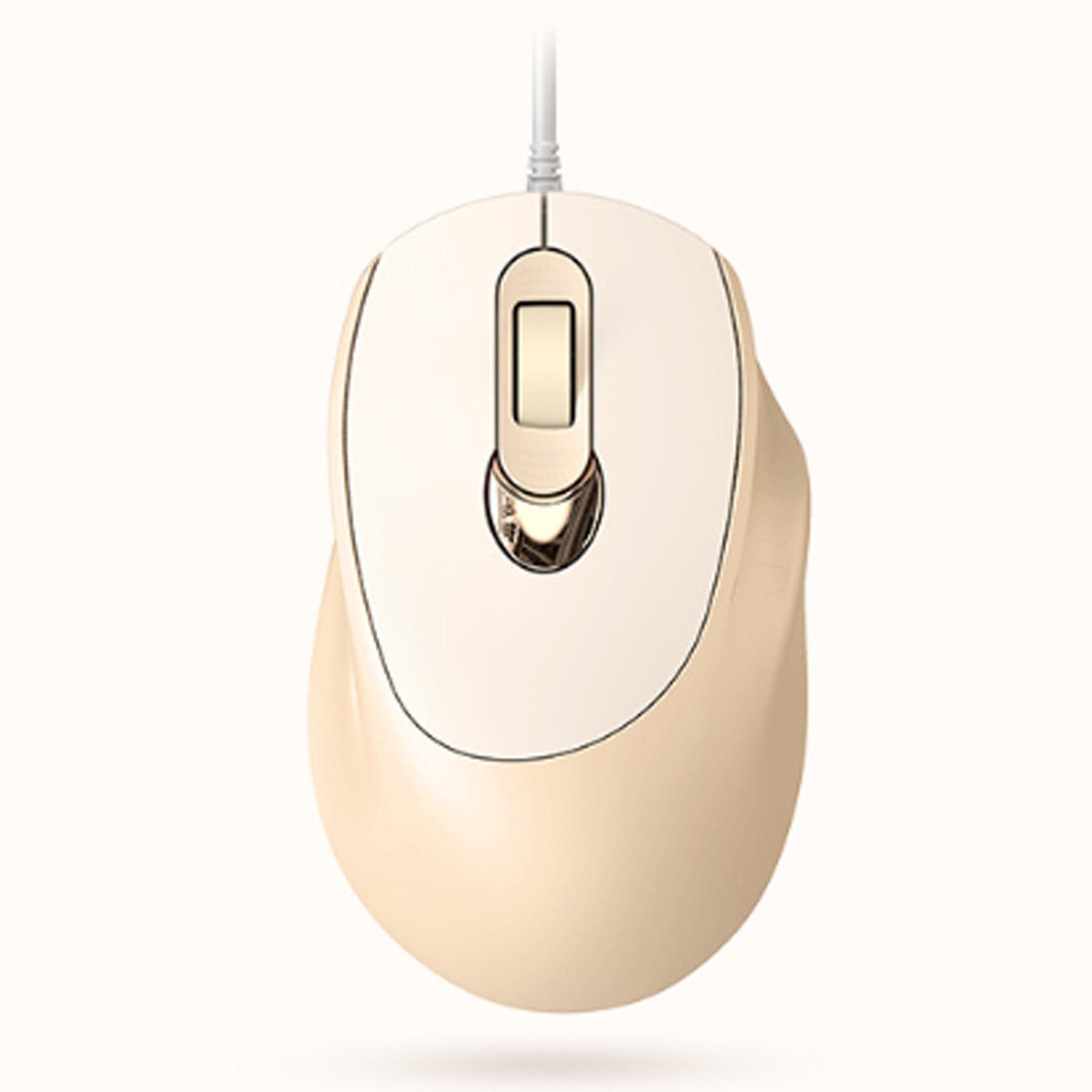 Diida Kabelgebundene Business-Maus, tragbare Büromaus, USB Plug and Play ergonomische Maus (3 einstellbare DPI-Stufen, kompatibel mit mehreren USB-Anschlüssen)