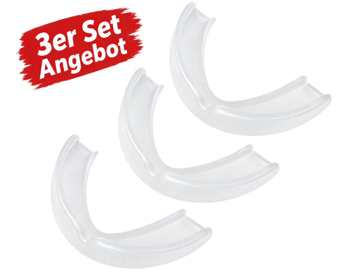 BAY-Sports Zahnschutz 3x Spar Set Kinder Zahnschützer Mundschutz BUNT Sport Mundschutz, Kids bis 12 Jahre