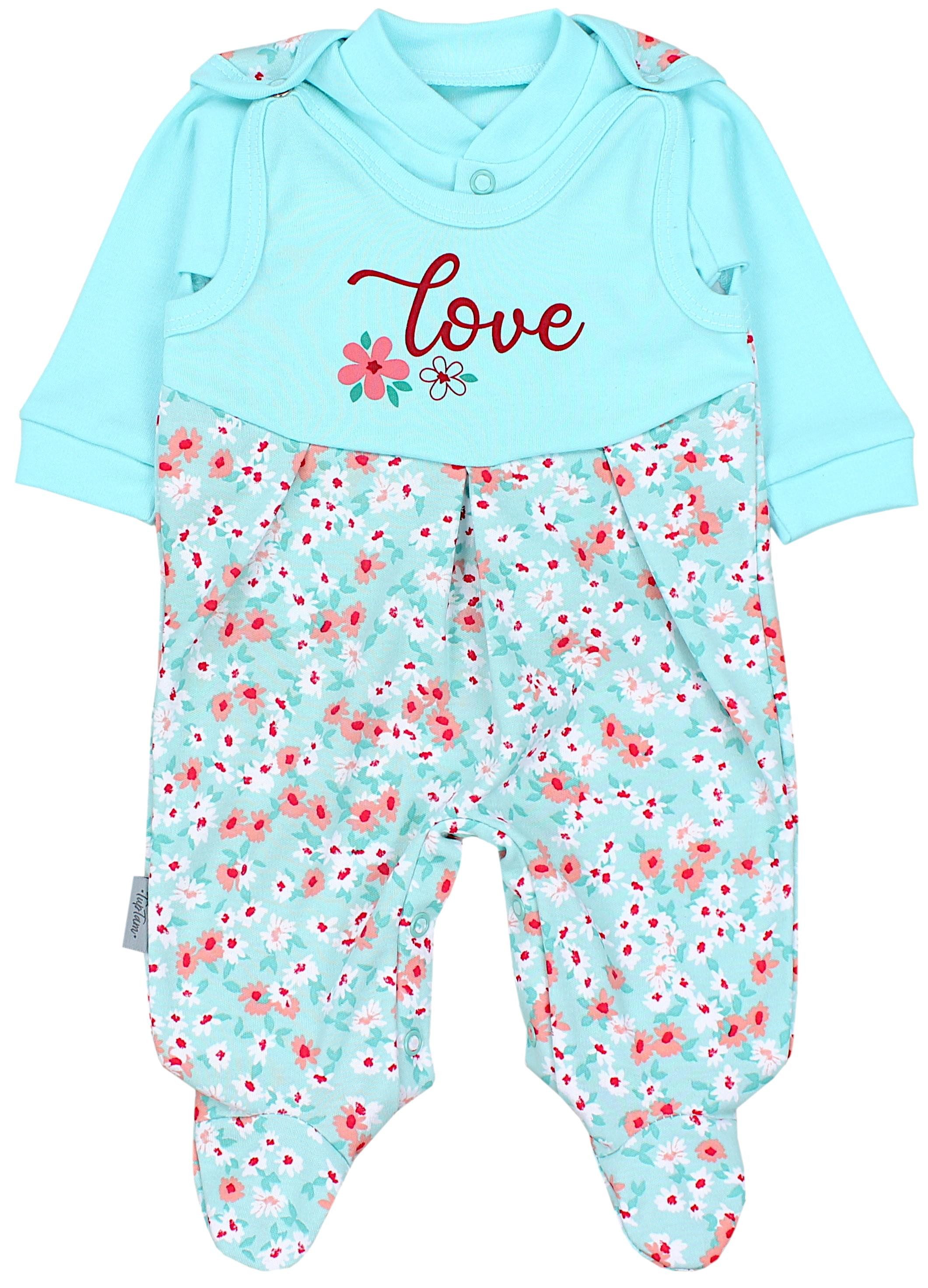 TupTam Ползунки TupTam Unisex Baby Ползунки Set Spruch Mamas & Papas Schatz