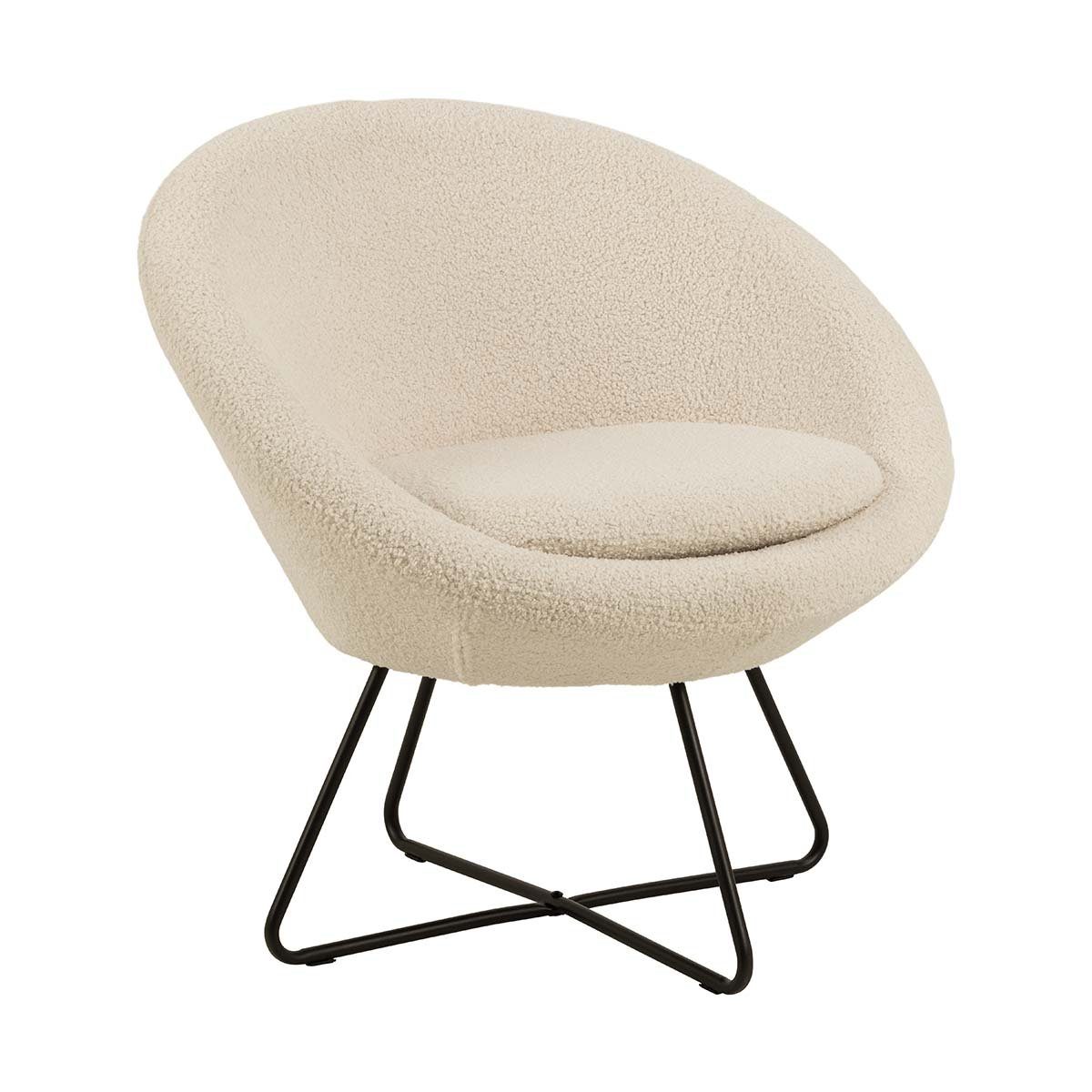 ebuy24 Relaxsessel Center Sessel beige. (1-St)