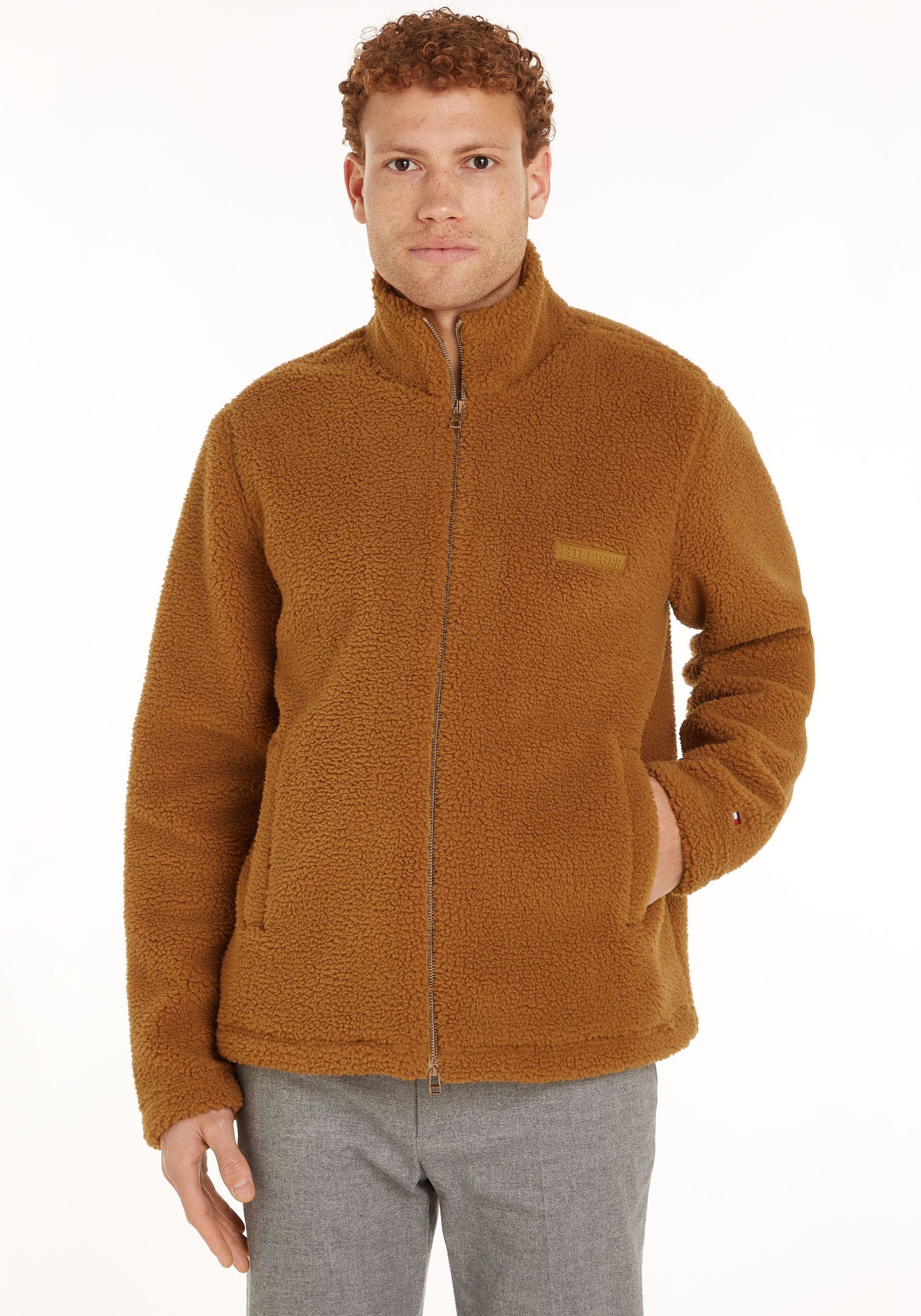 Tommy Hilfiger Sweatjacke MONOTYPE TEXTURED FLEECE günstig online kaufen