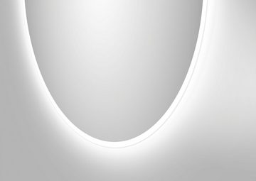 Talos Badspiegel (1-St), rund 60 cm - Spiegel mit Beleuchtung