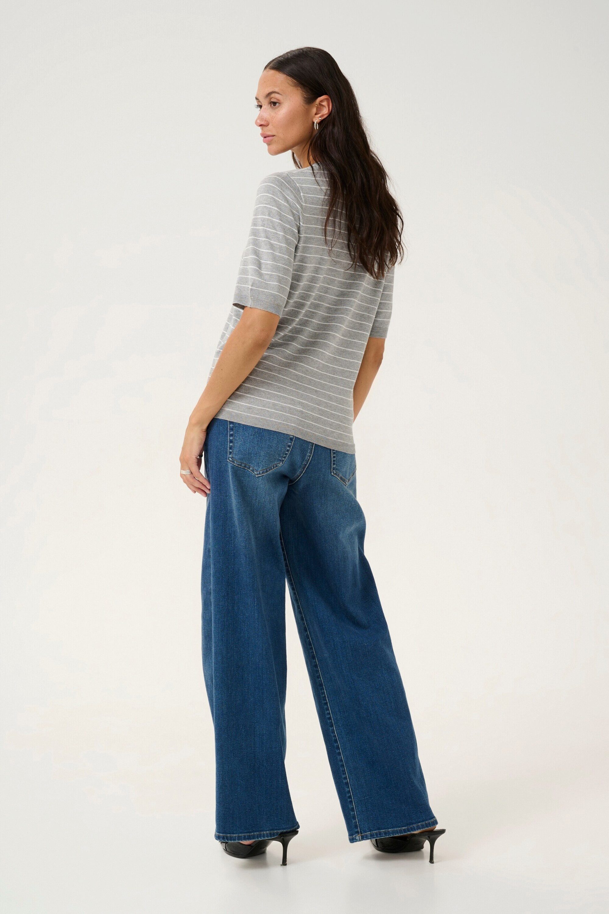 KAFFE Strickpullover KA Mala (1-tlg) Plain/ohne Details