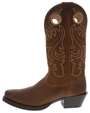 Ariat SPORT SQUARE TOE Braun Cowboystiefel Herren Westernreitstiefel