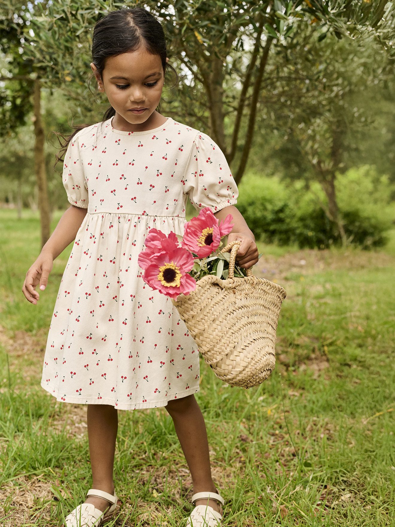 vertbaudet Minikleid Mädchen Jeanskleid