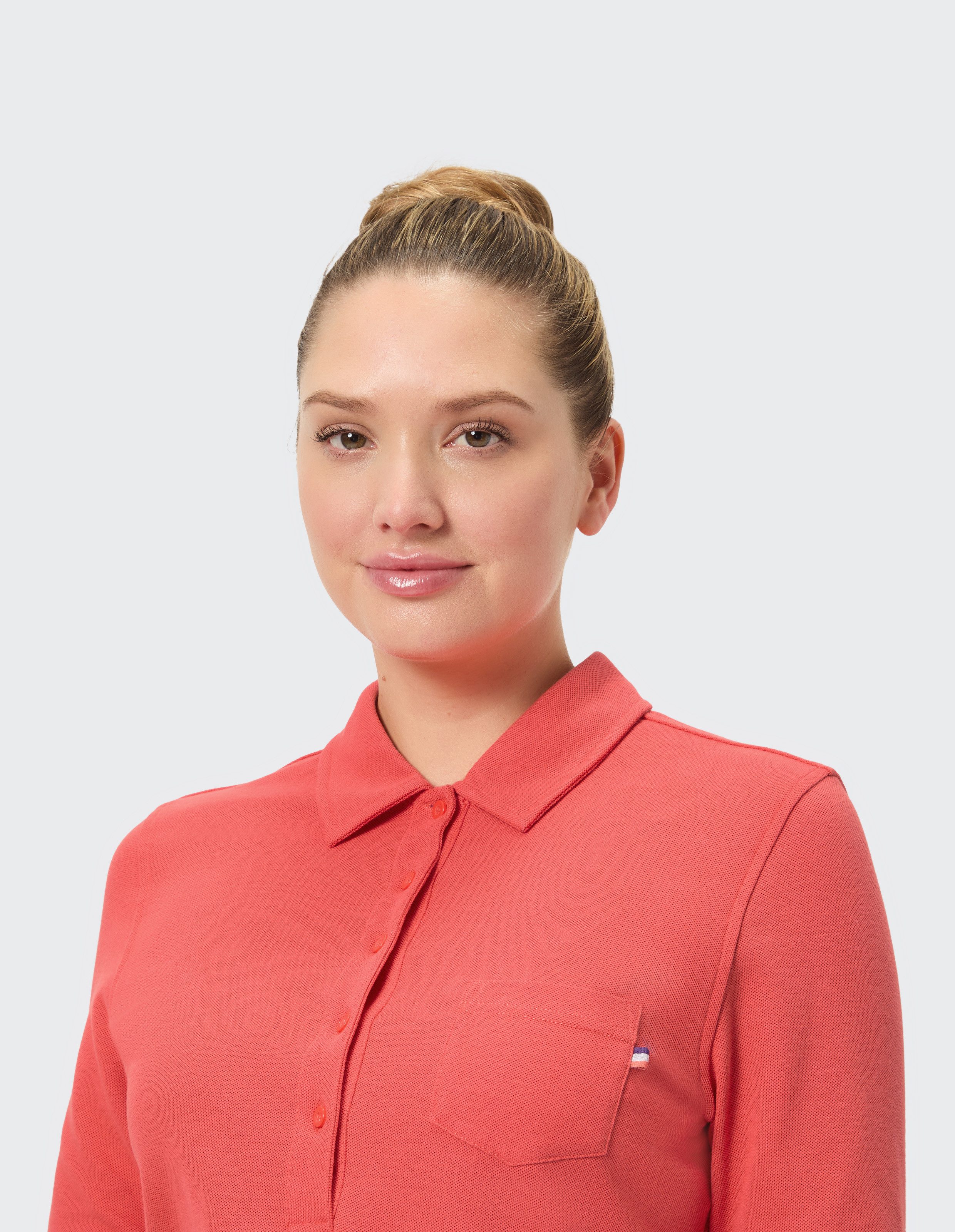 Joy Sportswear Poloshirt POLOSHIRT GISELE aus Baumwolle und Polyester, erhältlich in den Größen 36 bis 48