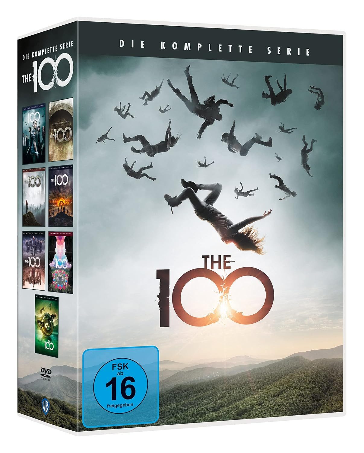 Universal Pictures DVD The 100: Die komplette Serie, (24-St., Box-Set), Все 7 Staffeln mit 100 Episoden enthalten