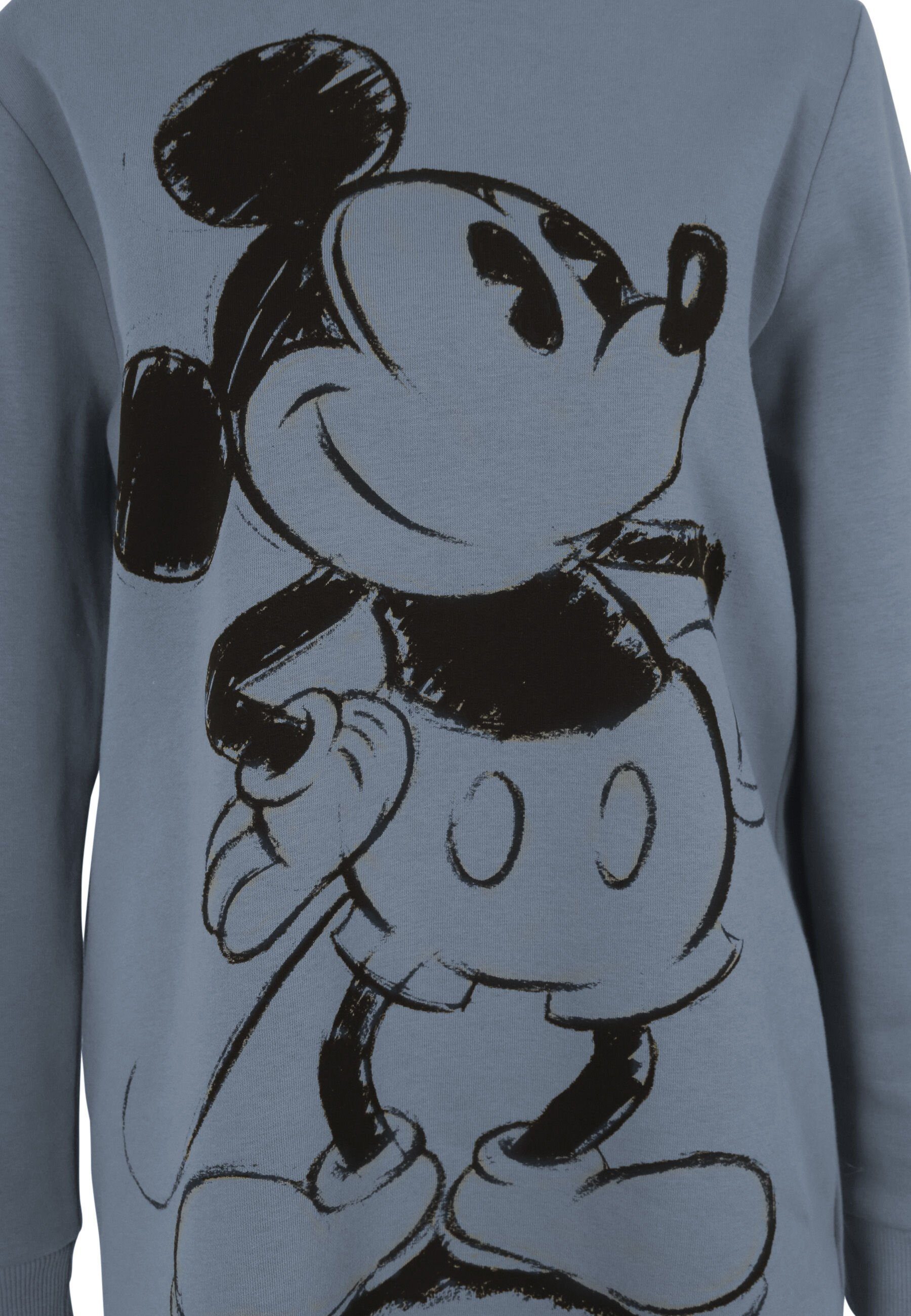 hellblau Kapuzenpullover Retro Mouse COURSE Mickey