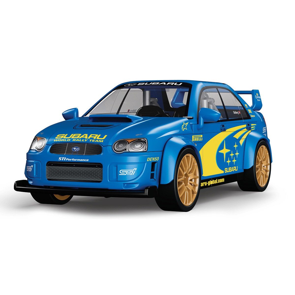 COBI Aufblasbarer Cooler Bausatz Subaru Impreza WRC 2004 blau 1:35 2 Figuren