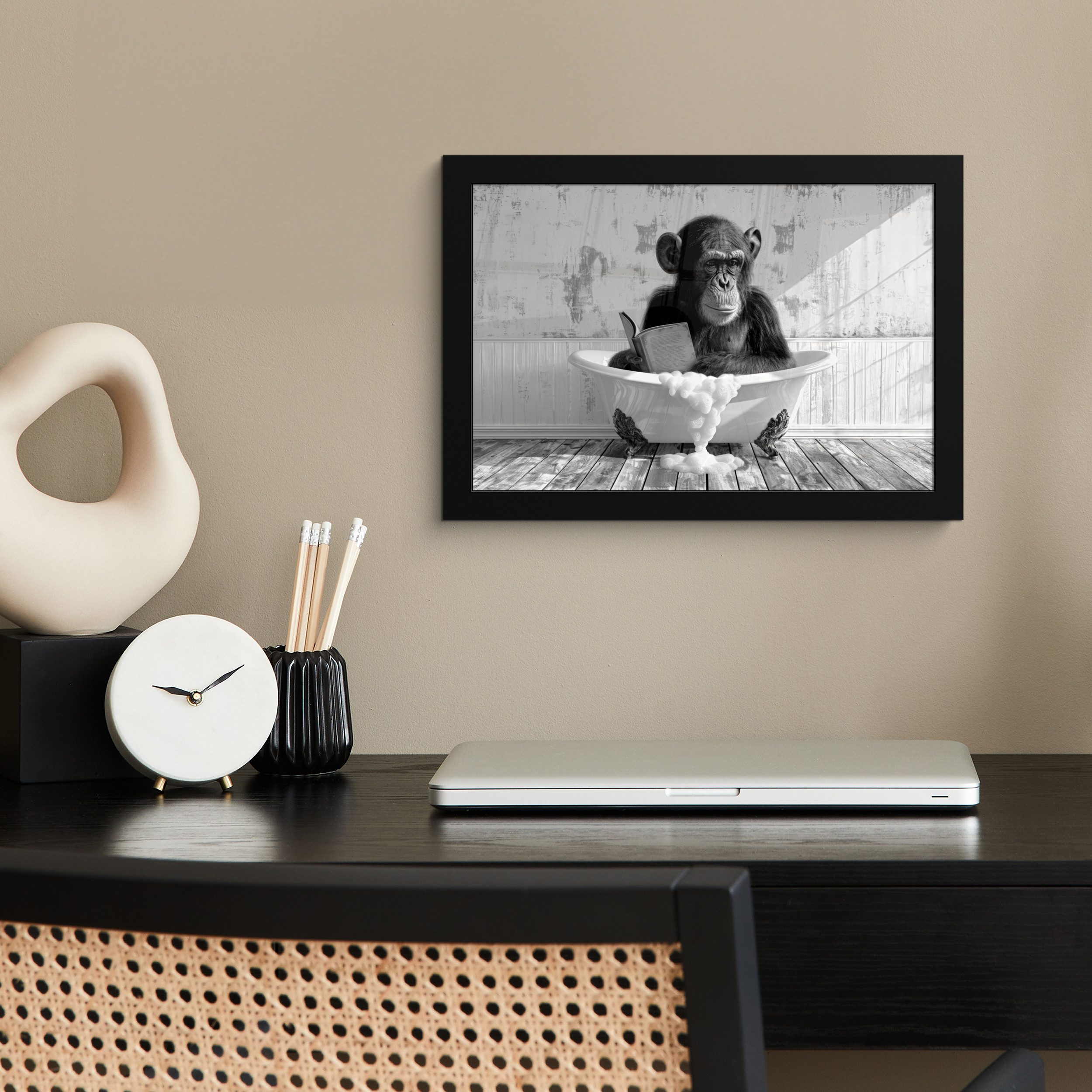 MuchoWow Poster Vintage - Affe - günstig online kaufen