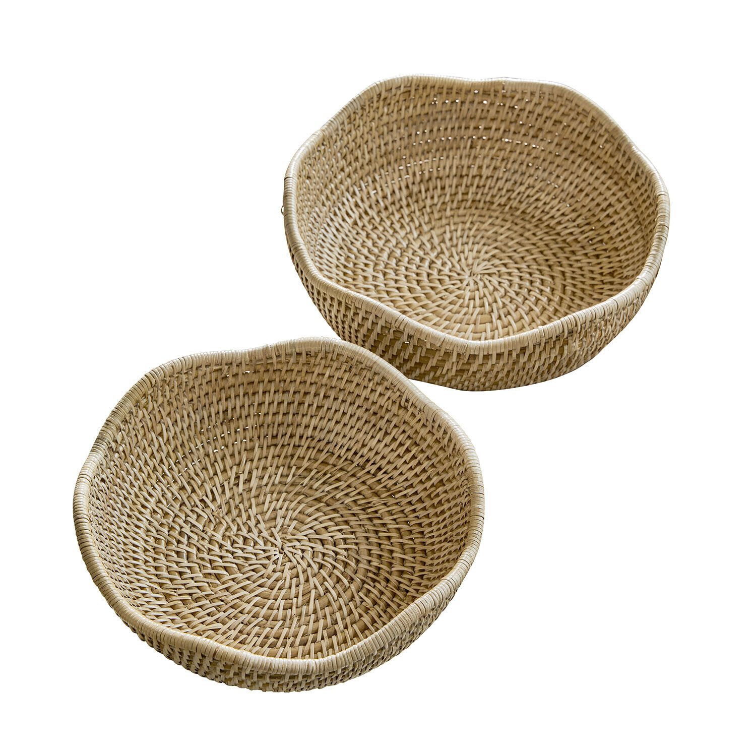 Mirabeau Dekokorb Korb 2er Set Seravoux braun (2er Set, 2er Set)