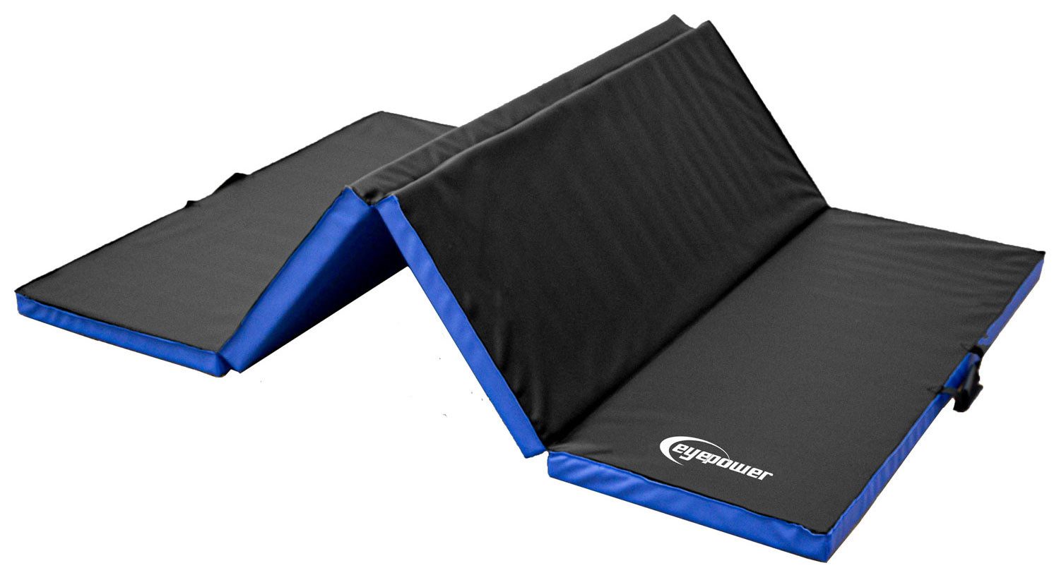 eyepower Weichbodenmatte 180 x 115 x 5 cm - XL Turnmatte für Zuhause - Faltbare Gymnastikmatte, Bodenturnmatte - Klappbare Fitnessmatte - Fallschutzmatte für Kinder