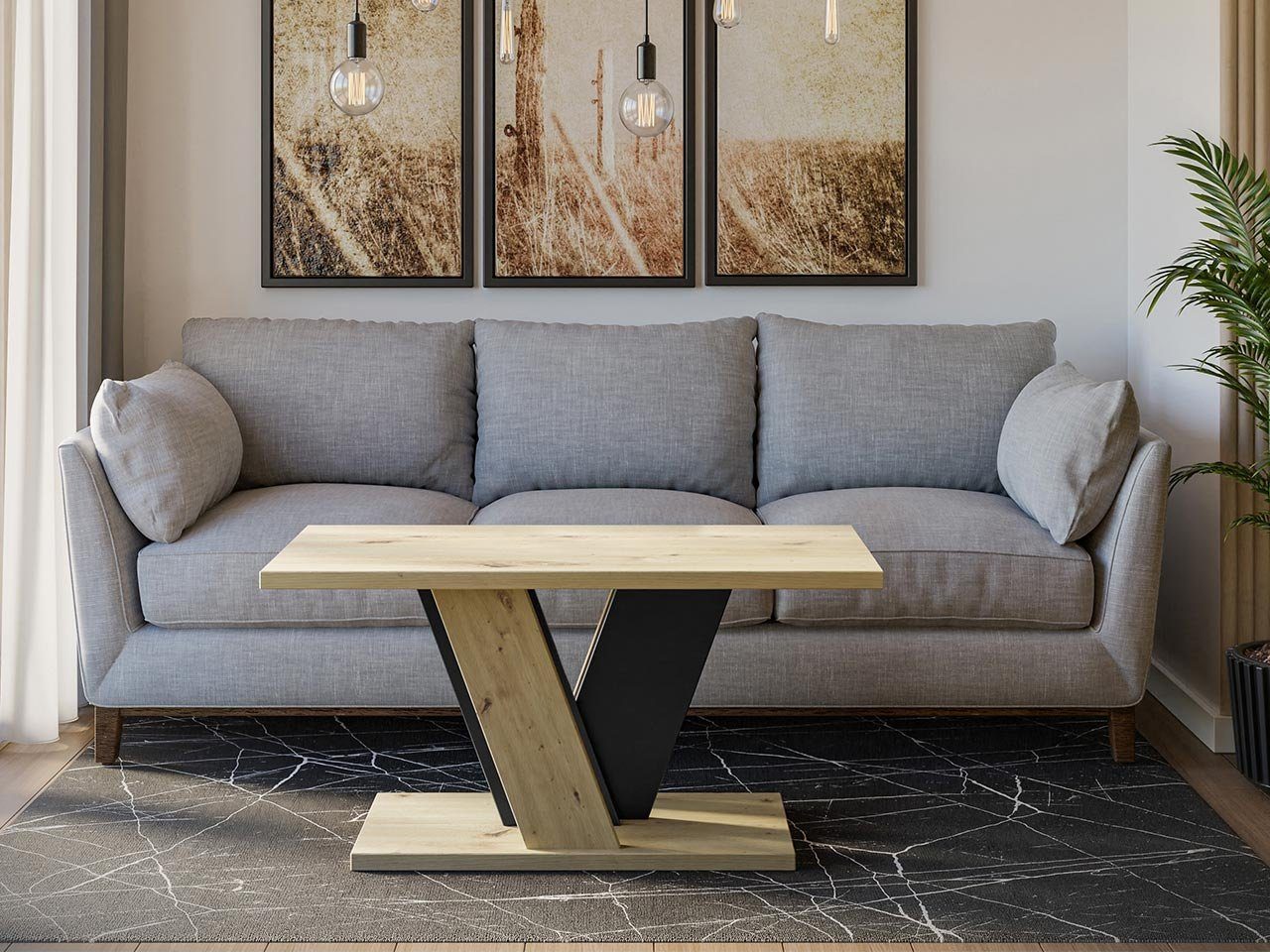 MIRJAN24 Couchtisch Viney, 110x70x60 cm günstig online kaufen