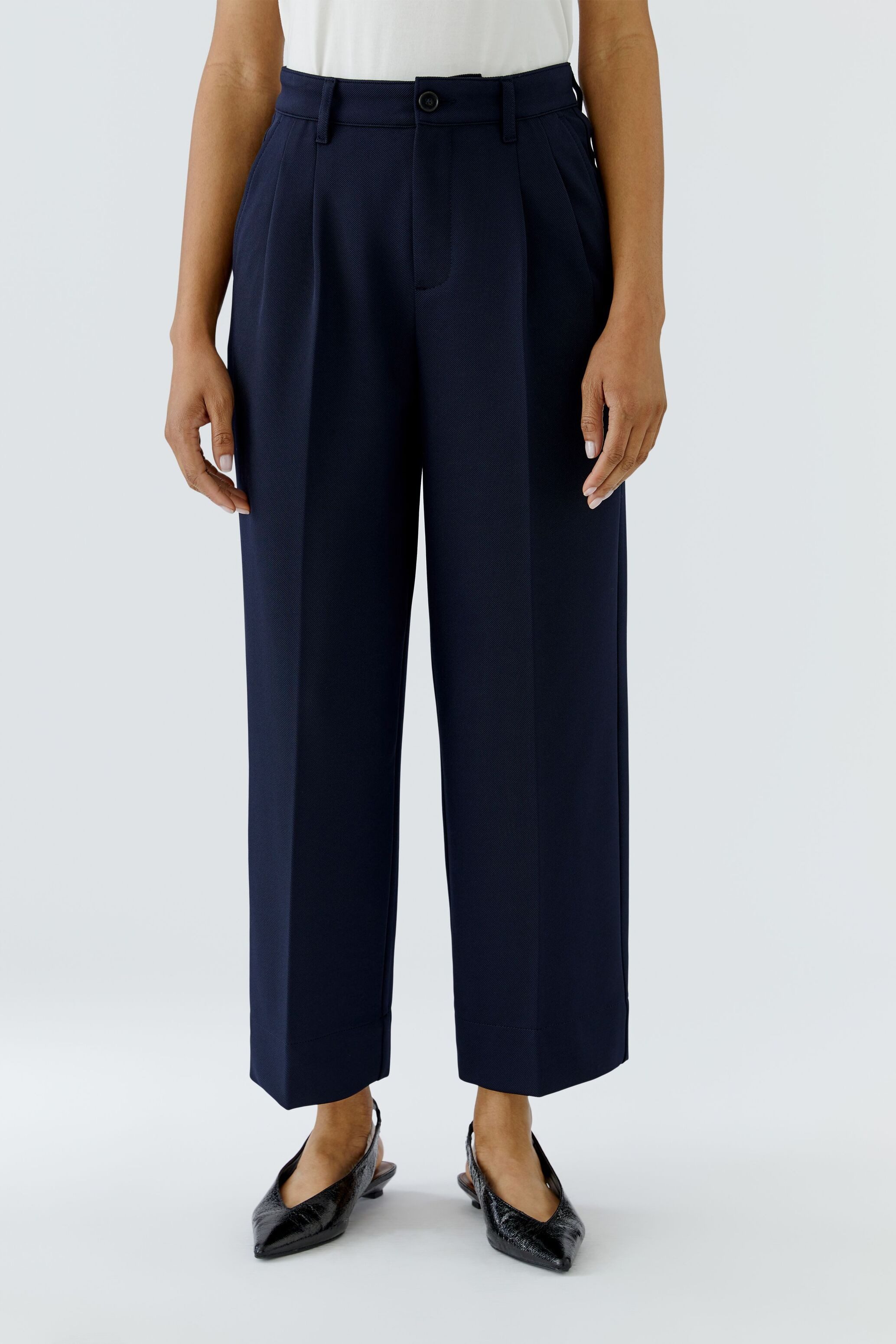 Oui Stoffhose