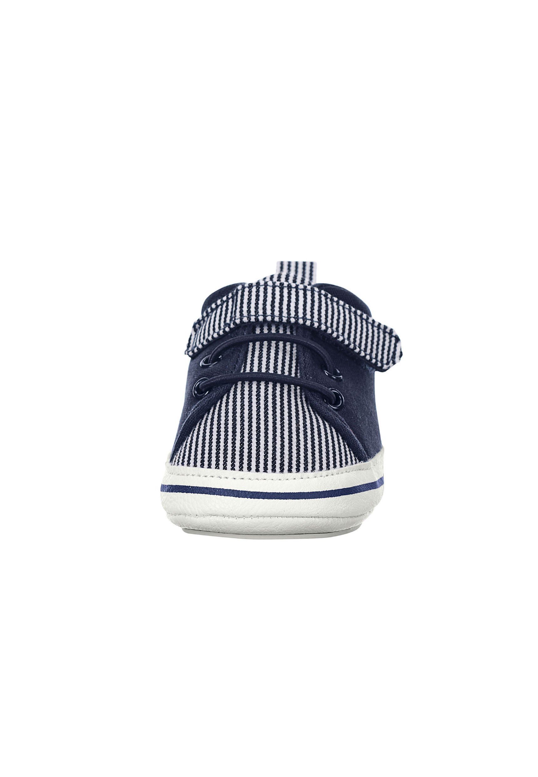 Sterntaler® Baby Schuhe Krabbelschuh (1-tlg) Baby Schuhe aus Baumwollstoff, Barfußgefühl, Klett, rutschfeste Sohle