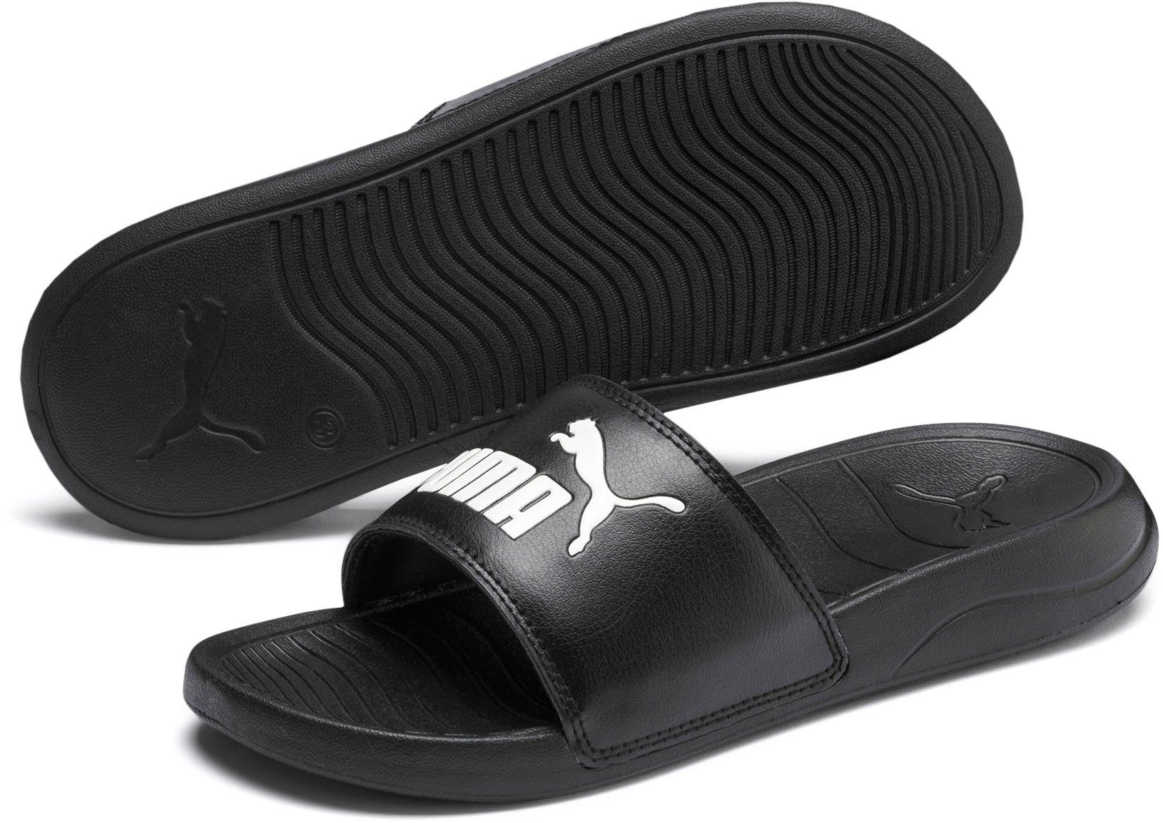 PUMA POPCAT 20 JR Badesandale ohne Verschluss, mit CMEVA-Zwischensohle, aus Synthetik