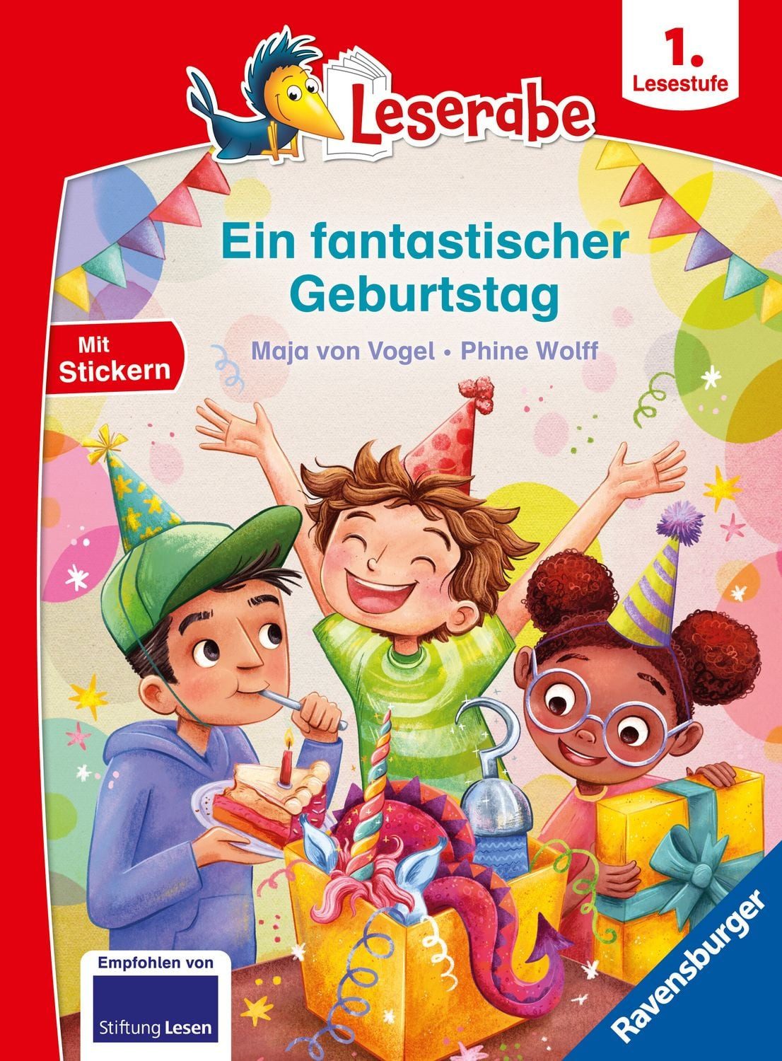 Leserabe 1. Lesestufe - Ein fantastischer Geburtstag / Maja von Vogel
