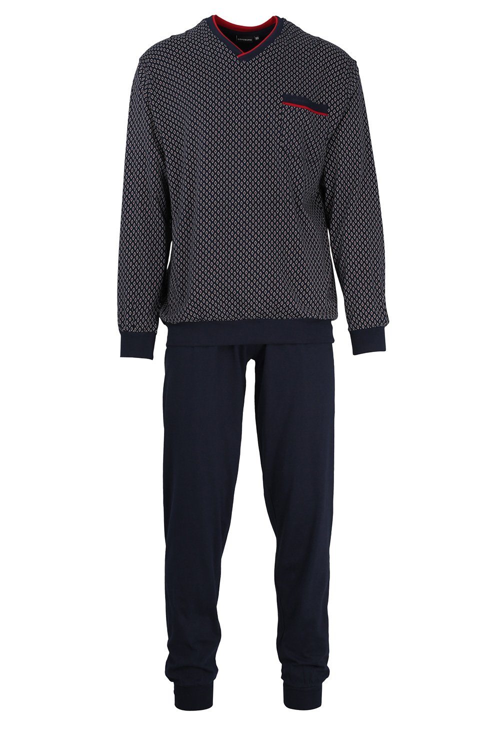 GÖTZBURG Pyjama Zweiteiliger langer Herren Schlafanzug günstig online kaufen