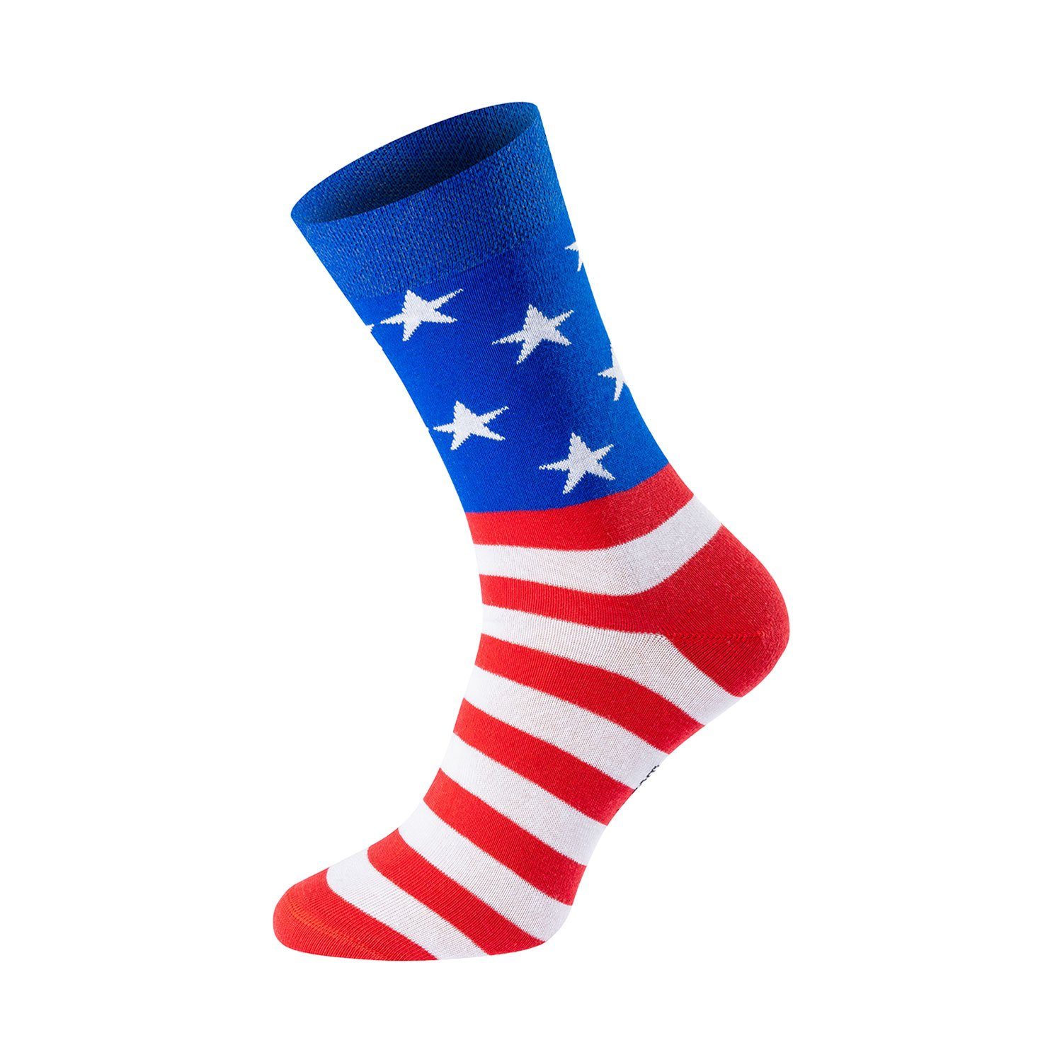 Chili Lifestyle Freizeitsocken USA Lustige Socken mit Spruch Banderole als günstig online kaufen
