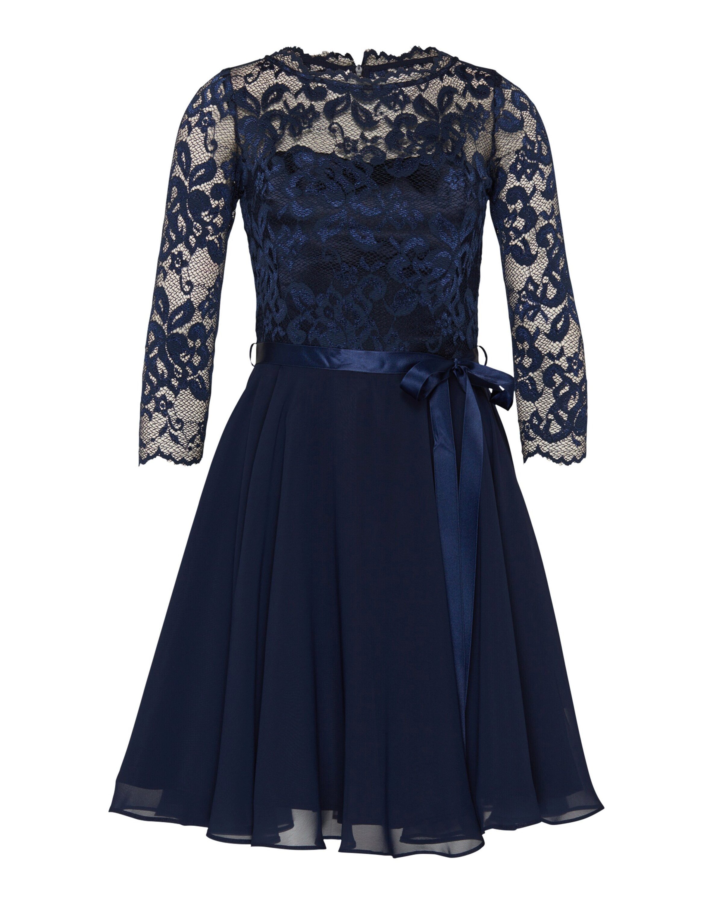 SWING Midikleid (1-tlg) Falten