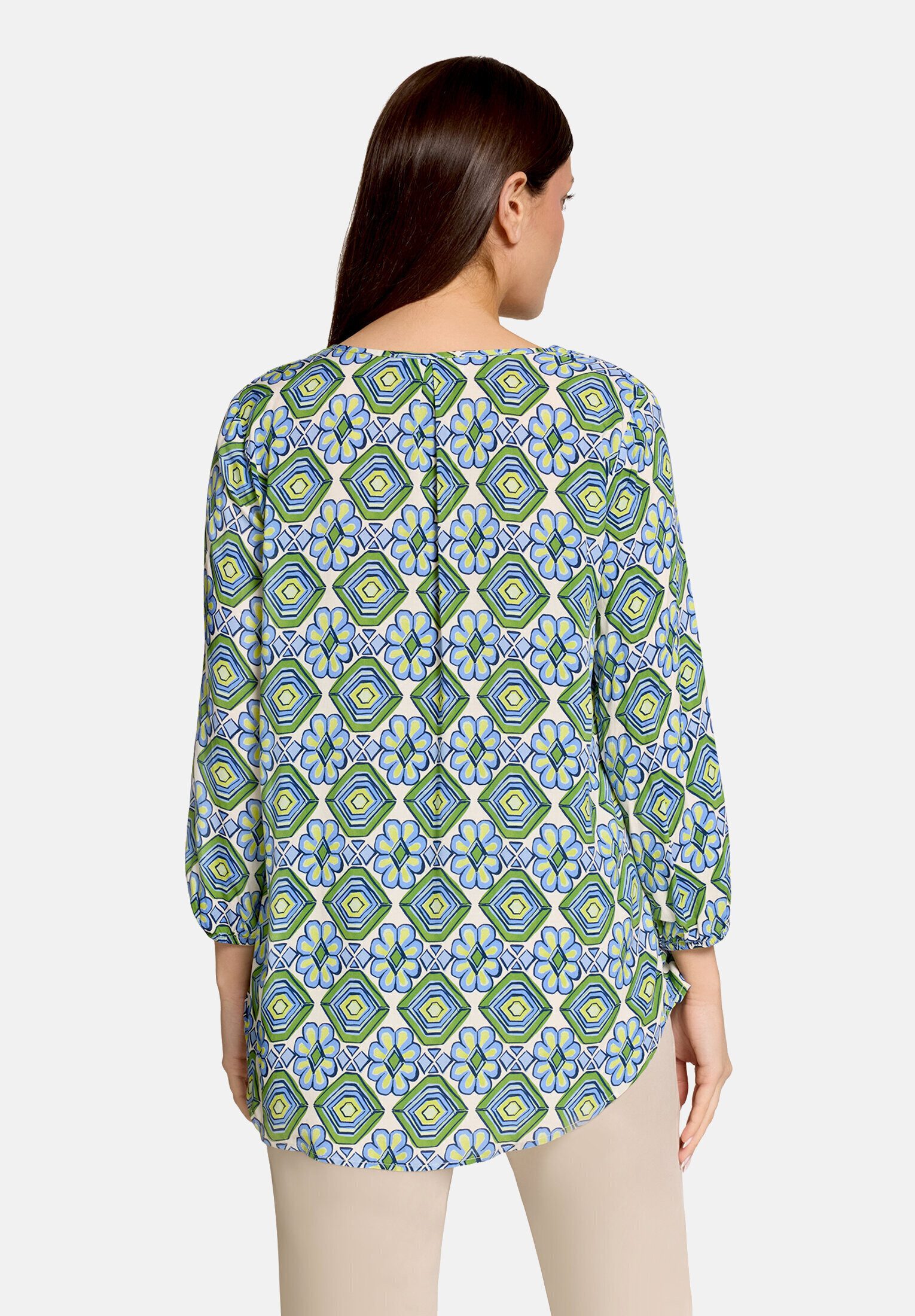 Cartoon Schlupfbluse Damen mit Muster