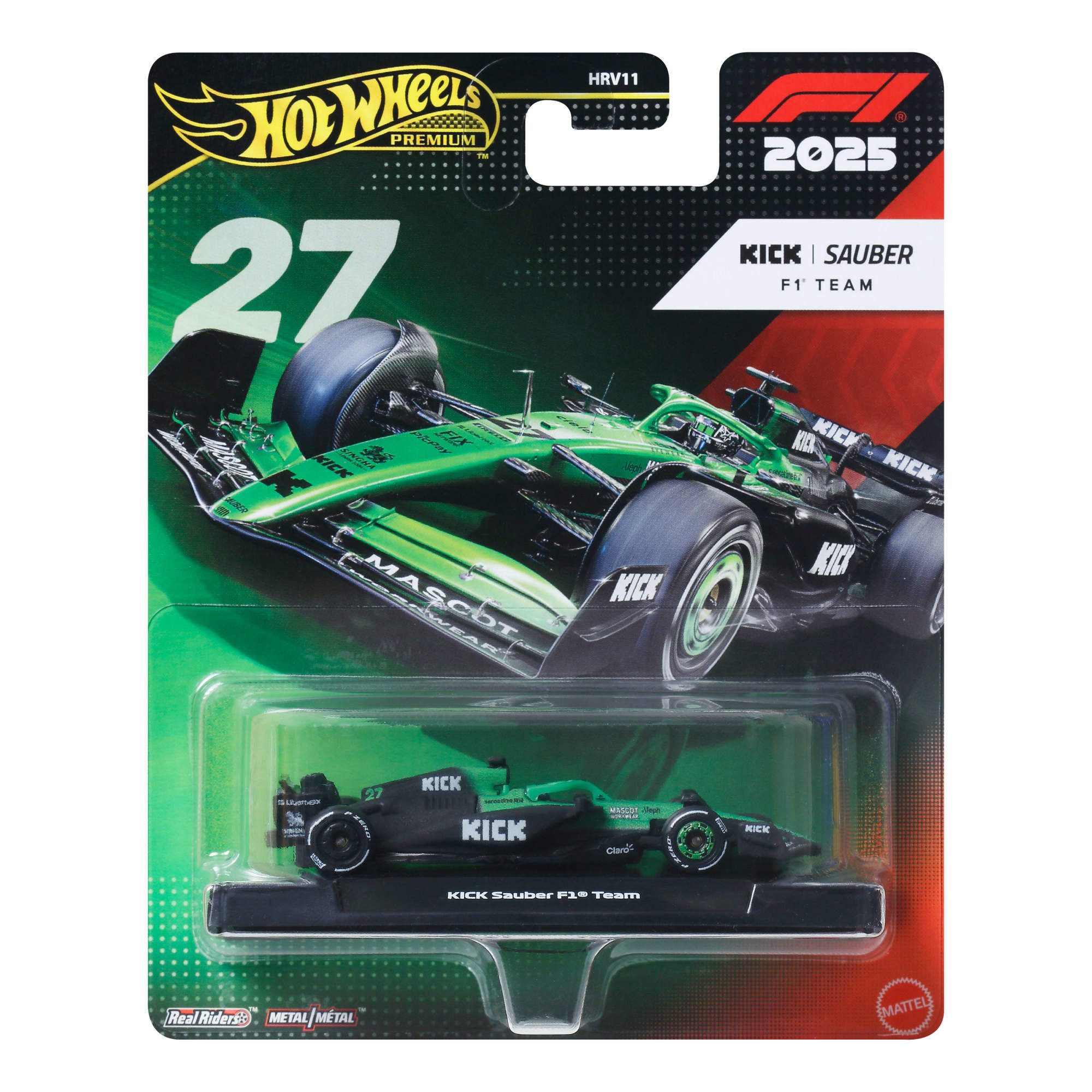 Hot Wheels Spielzeug-Auto Hot Wheels Premium F1 - Team Sauber Driver 1