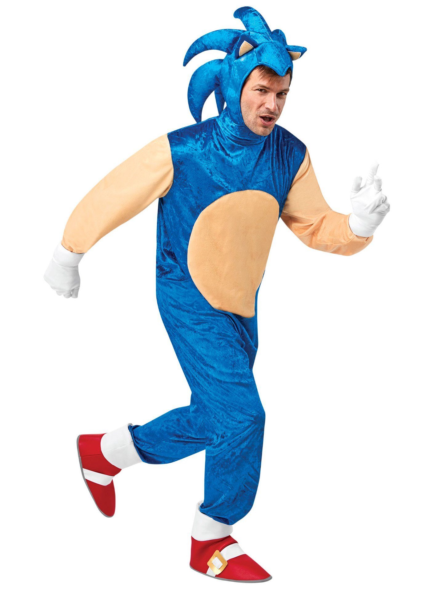 Metamorph Kostüm Sonic The Hedgehog Kostüm, Schnell verkleidet mit dem schnellsten Igel der Gaming-Welt!