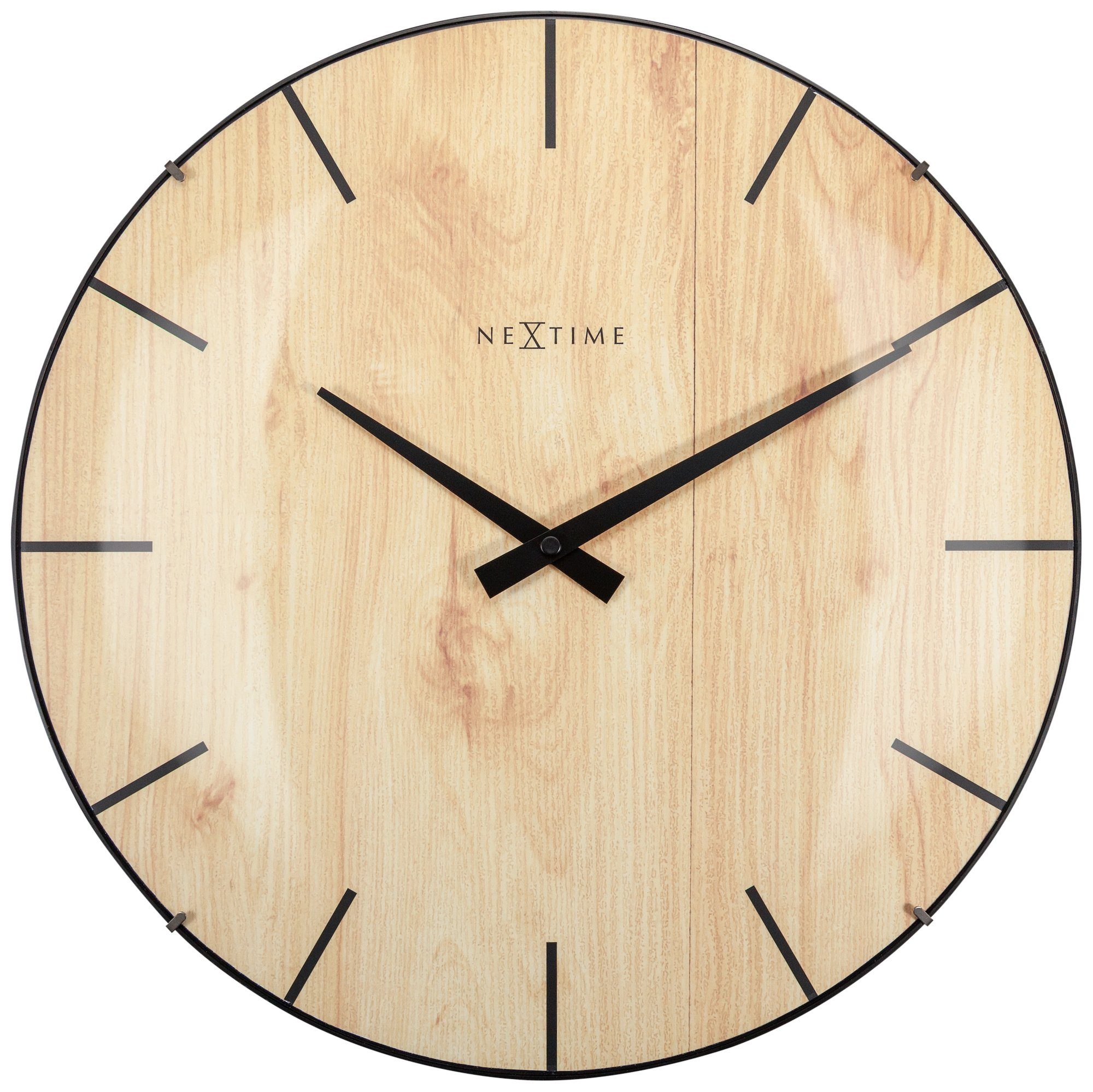 NEXTIME Wanduhr 3249 (mit kuppelförmigen Glas) günstig online kaufen