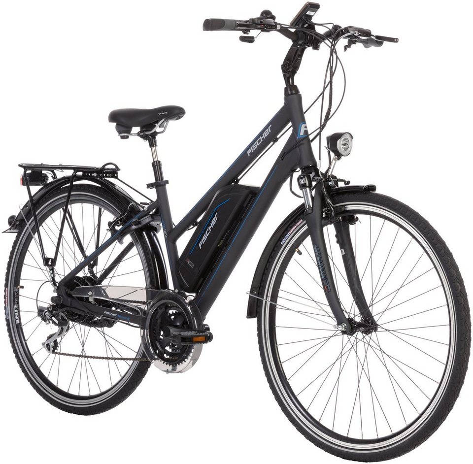 FISCHER FAHRRAEDER EBike Trekking Damen »ETD1801«, 71,12