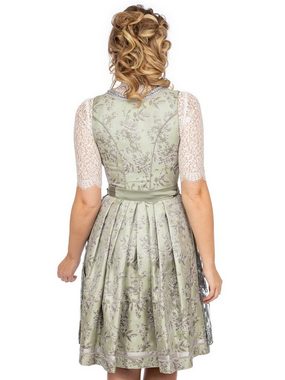 KRÜGER MADL & BUAM Trachtenkleid Midi Dirndl 2tlg. 60cm BREANNA hellgrün