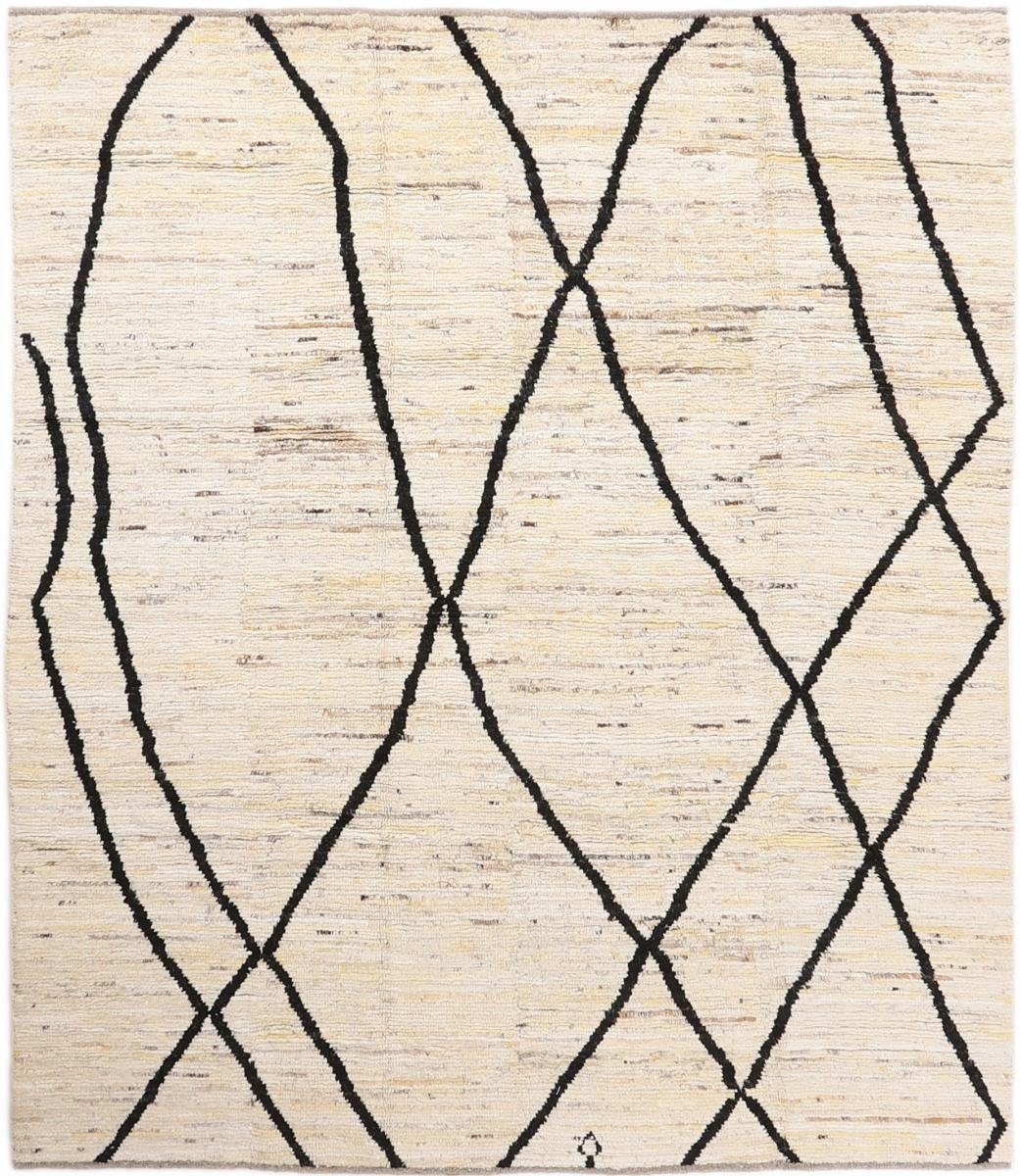Orientteppich, Berber Design Höhe: Handgeknüpfter Nain Trading, 255x295 rechteckig, 20 Moderner Orientteppich mm