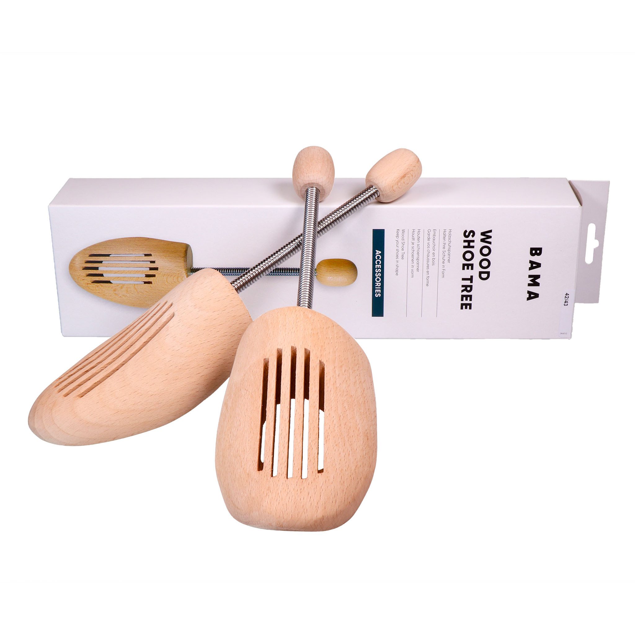 BAMA Group Schuhspanner Bama Spiral-Schuhspanner Buche – gegen Gehfalten & für perfekte Form