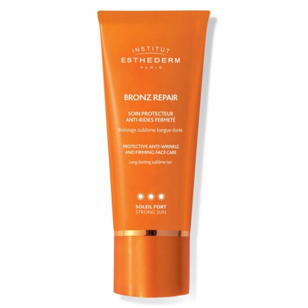 Esthederm Körperpflegemittel BRONZ REPAIR Gesichtscreme mit starker Sonne gegen Falten 50 ml