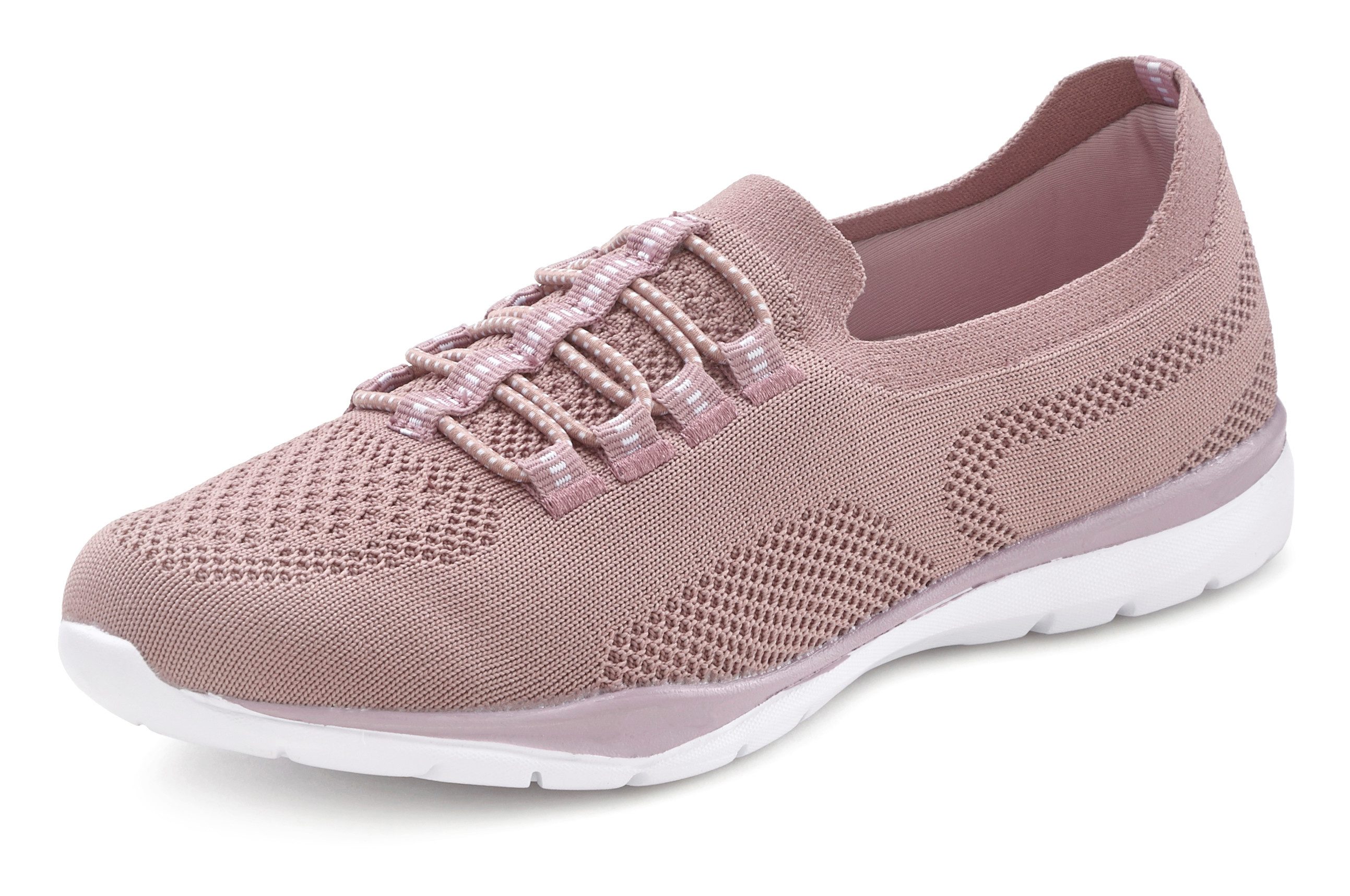 LASCANA Slipper, Halbschuh, leichtes Meshmaterial Sneaker günstig online kaufen